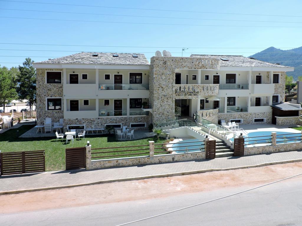 Hatzoudis Luxury Suites Khrysi Ammoudia Eksteriør bilde